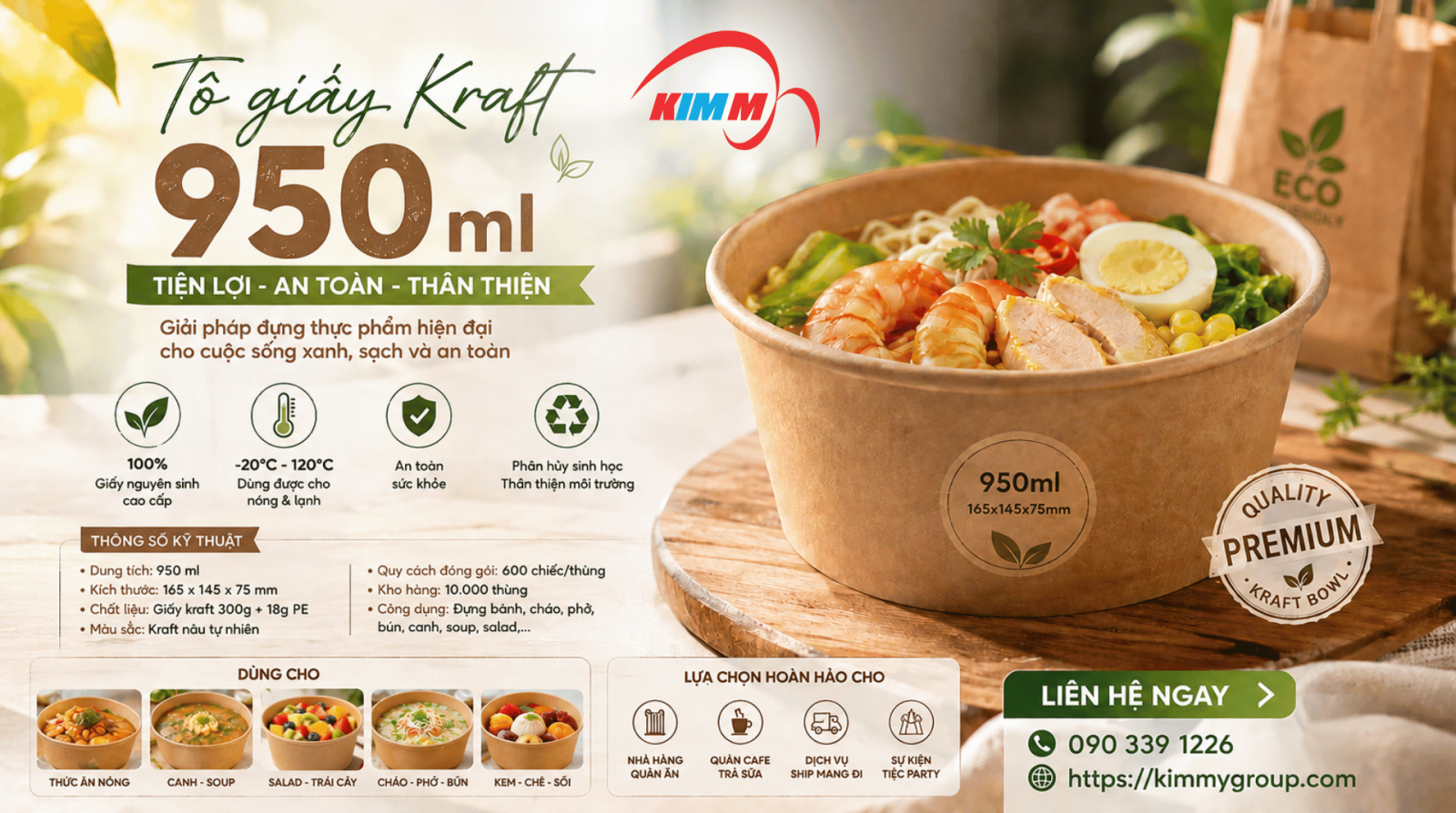 tô giấy kraft